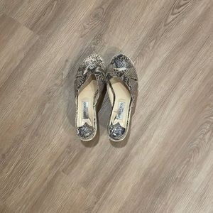 Jimmy Choo lizard espadrilles size 40
